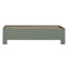 Silas King Platform Bed, Light Blue-454911017-454911021