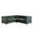 81.5-Inch Chenille Corner Sofa