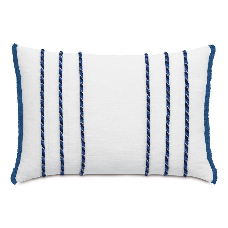 Cocobay Fringed Cotton Throw Pillow