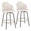 Tabouret de comptoir pivotant 26 po Lakyia-70253045-90192366-101486021