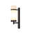 1-Light Iron Armed Sconce-433866542
