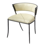 Nevado 23" W Top Grain Leather Side Chair