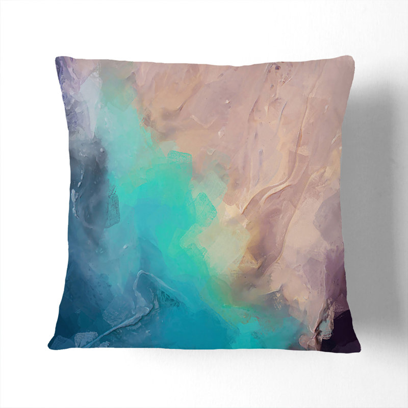 Falling into Bliss Cushion with Filling, 55cm H x 55cm W x 20cm D, Stone