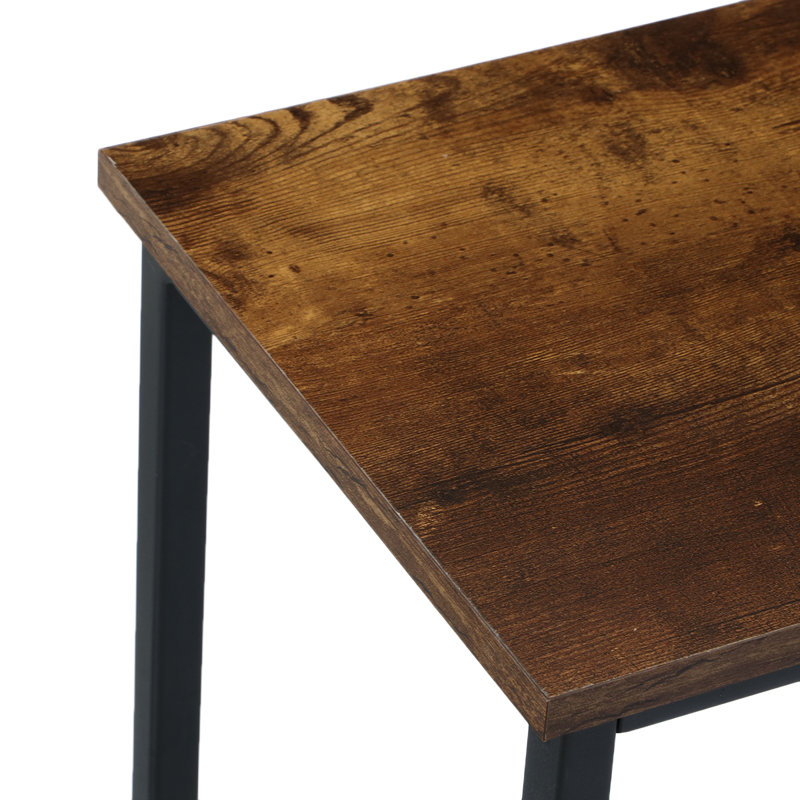Tabouret de comptoir Eva-Maria avec structure en métal (ensemble de 2)