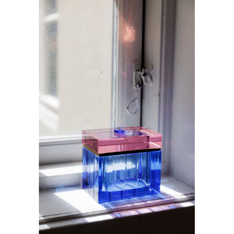 Blue Moon Crystal Jewelry Box