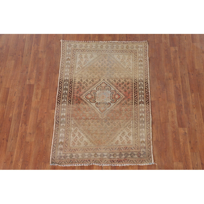 Tapis traditionnel rétro géométrique 3 x 5