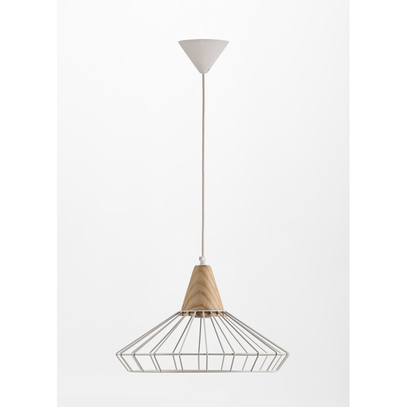 Oden 1 - Light Cone Pendant, White
