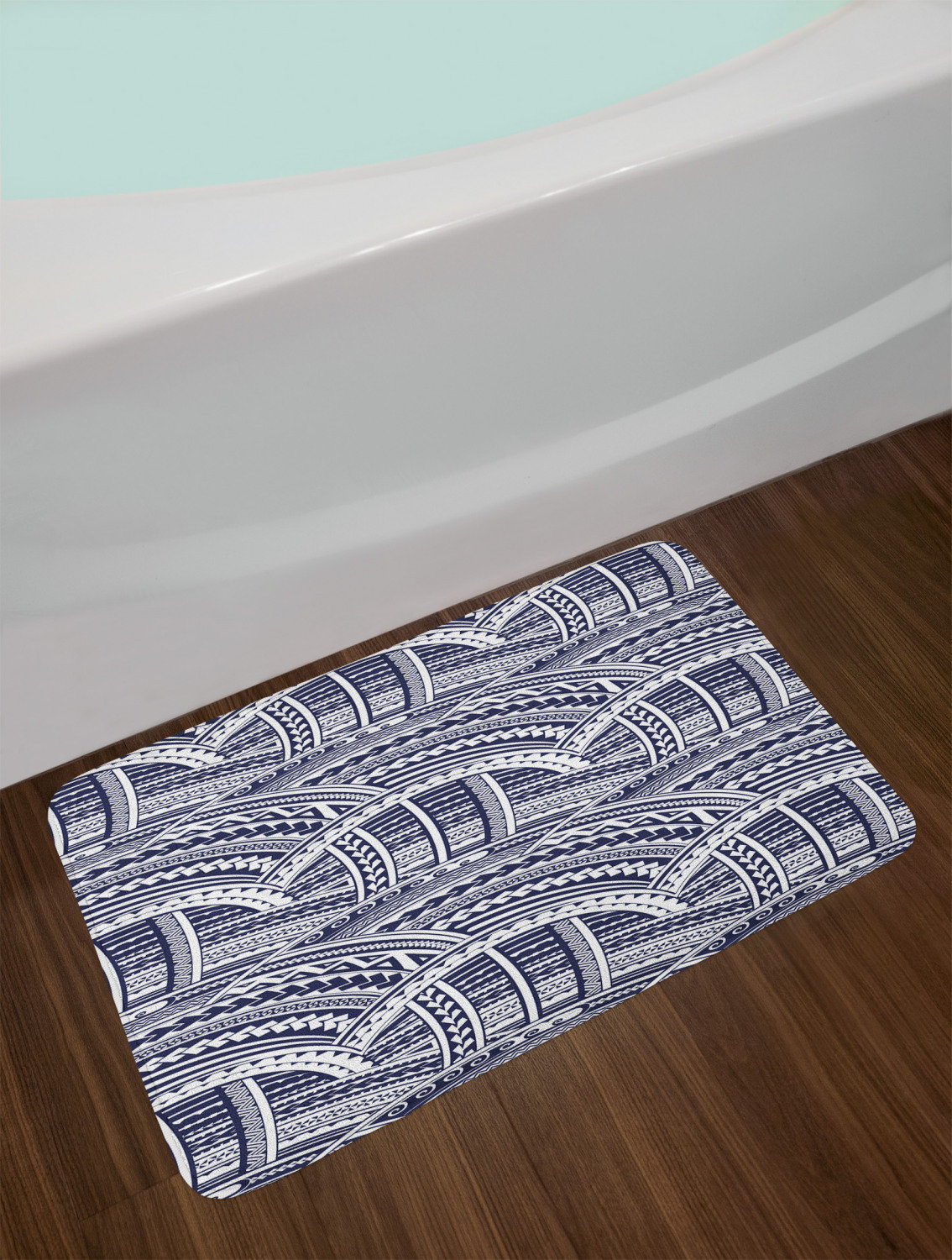 East Urban Home Abstract Bath Rug | Wayfair
