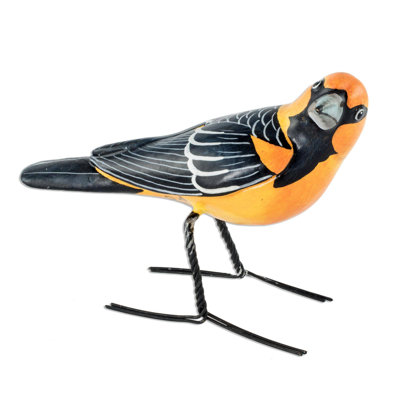Figurine Tillamook Altamira Oriole et céramique