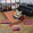 Wiedman Hand Woven Jute Eco-Friendly Solid Area Rugs - Rectangle, Orange Color, Contemporary Modern Design, Low Pile, Natural Fiber, Outdoor Indoor Handmade Area Rugs for Living Room, Bed Room-796642849