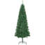 Sapin de Noël artificiel de 7 pi de hauteur, mince, non éclairé, avec branches réalistes et 865 pointes, vert