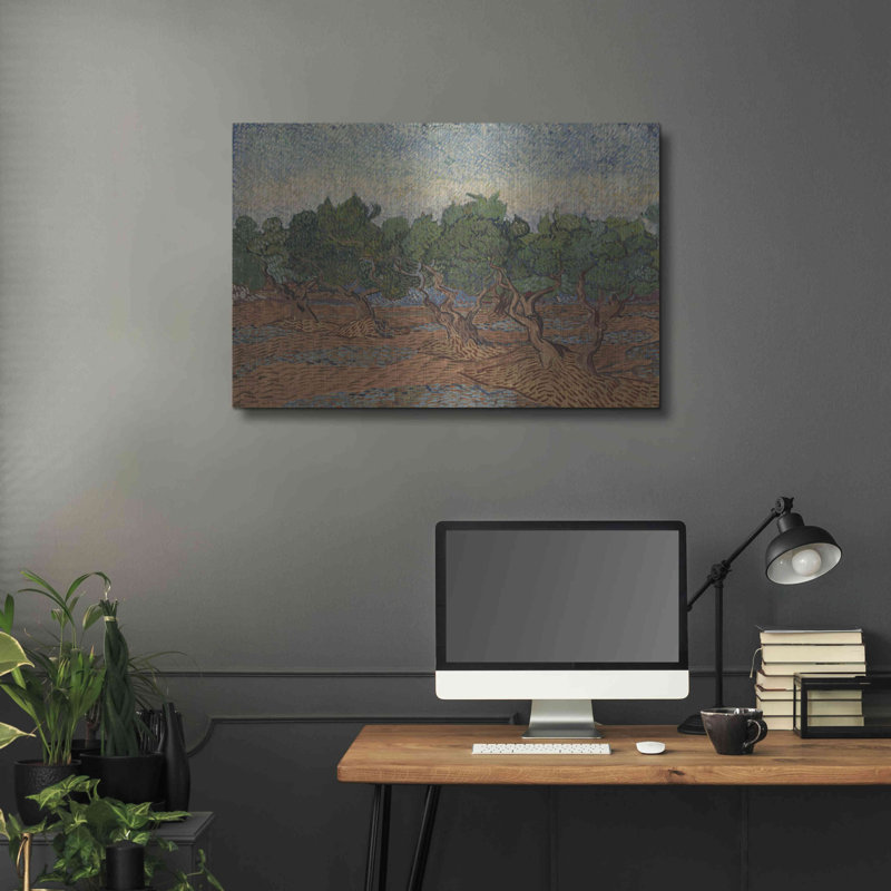 «Olive Grove II» par MASTERS, H 24 po x l 36 po
