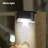 Solar Powered LED Deck Lights Outdoor Waterproof Step Lights for Fence Stairs Yard Pathway-82537930