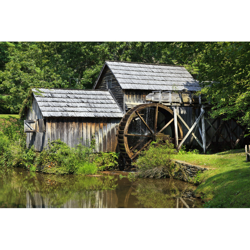 Mabry Mill - Photographie sur toile tendue, H 8 po x l 12 po
