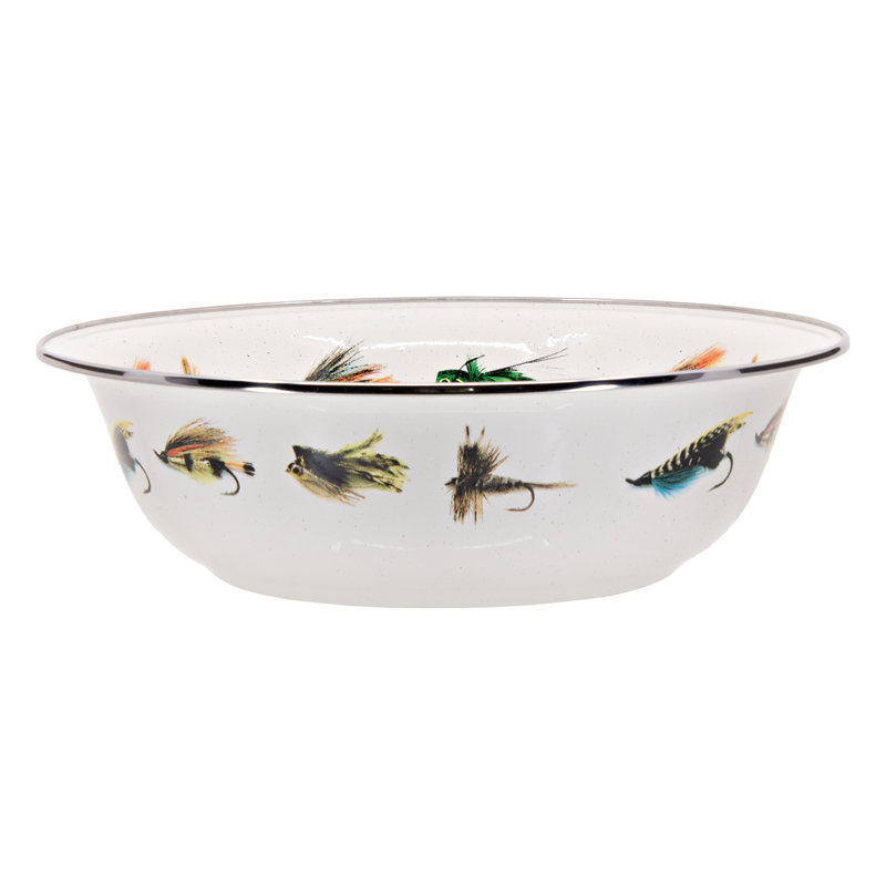 Fishing Fly Serving Bowl