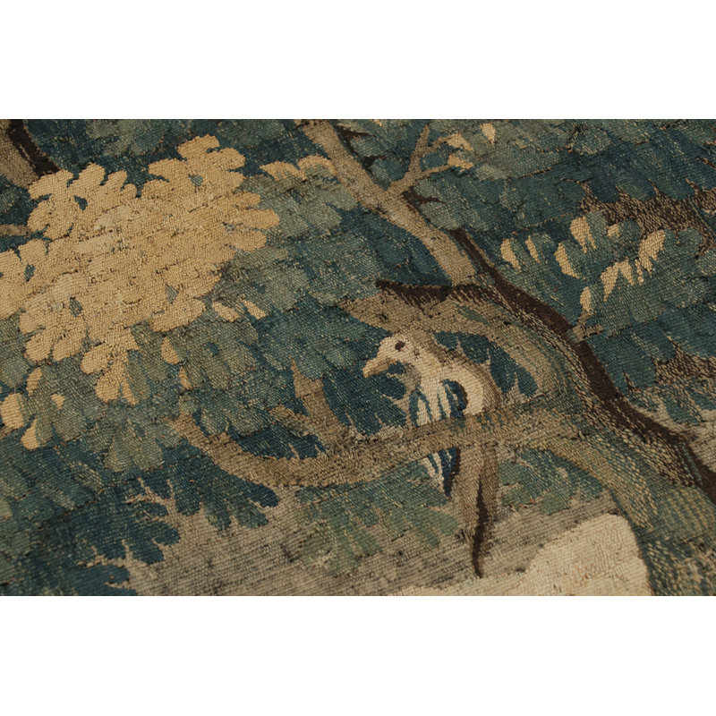 European, Antique One-of-a-Kind 9'X15'6 Area Rug