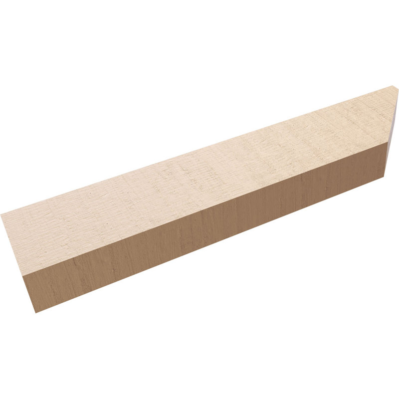 Queue de chevron Concord Woodgrain TimberThane, brun clair apprêté, H 4 po x l 20 po x P 2 po