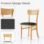 Ensemble de 2 chaises d'appoint Parsons-772058472