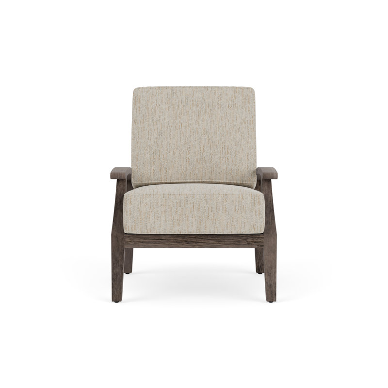 Frontier Outdoor Lounge Chair, Bark, Wayfarer Dune
