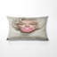 Coussin rose avec imprimé pop art Marilyn-135800166