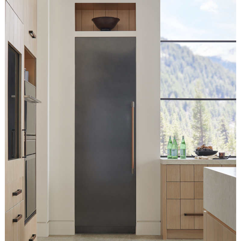 Monogram Premium 30" W Freezer Column, Panel Ready With Accessories, Designer Titanium, Left Hinge, Designer Titanium