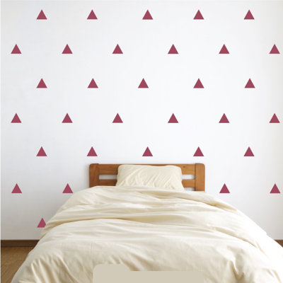 Décalcomanie murale triangle design