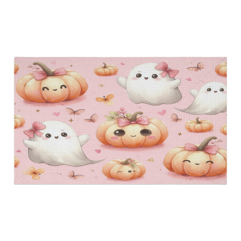 Tapis tressé Boo & Gourd, Rectangulaire 3 pi x 5 pi