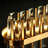 Josse 1 - Light Gold Crystal Kitchen Island Linear LED Pendant