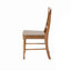 Ensemble de chaises de salle à manger en bois d'acacia, 2 pièces, chêne foncé-119320452