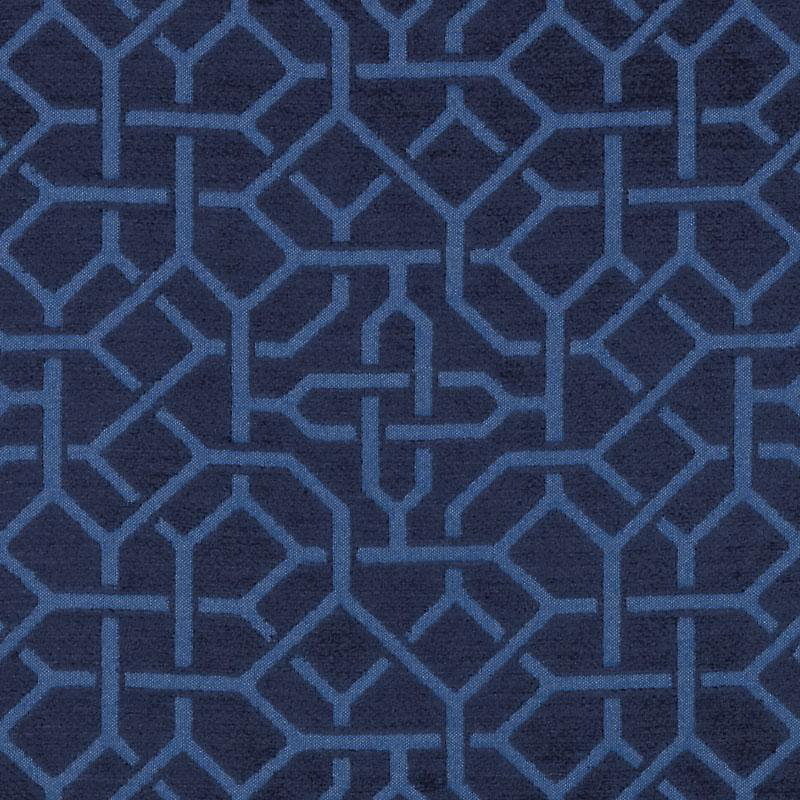 Tissu Alhambra, Saphir