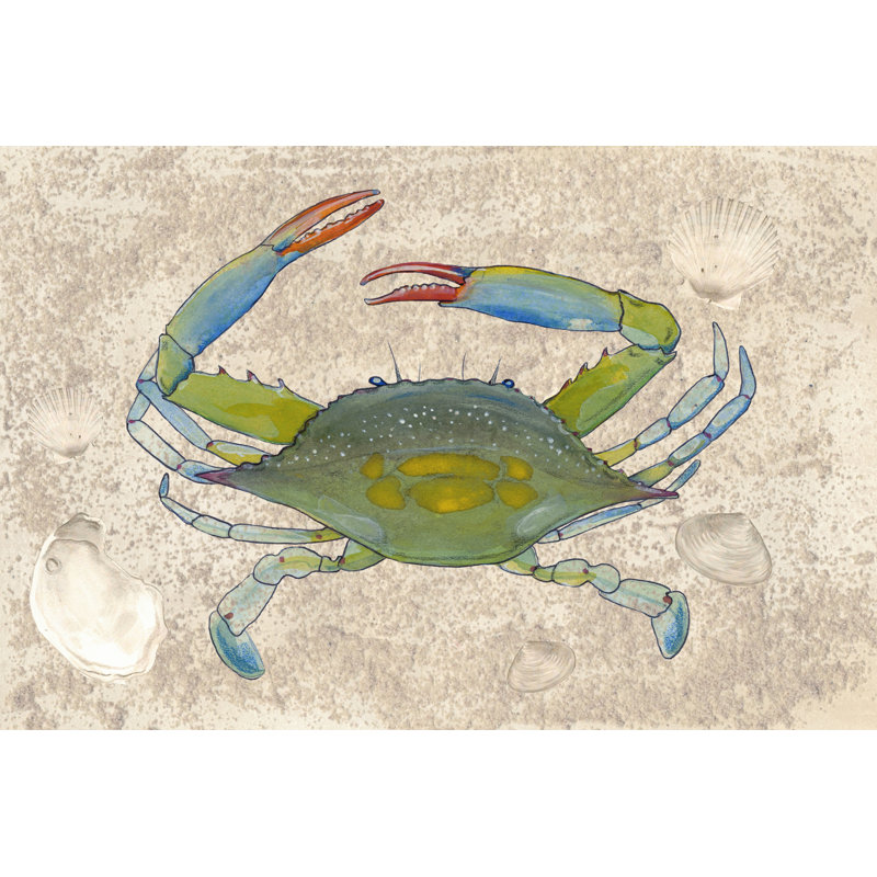 Crabulous I by Alicia Ludwig - Wrapped Canvas Print, 20cm H x 30cm W x 3.8cm D