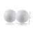 4393T 3"D White Enamel Sphere - Box of 2-652739120-740537377-652739125