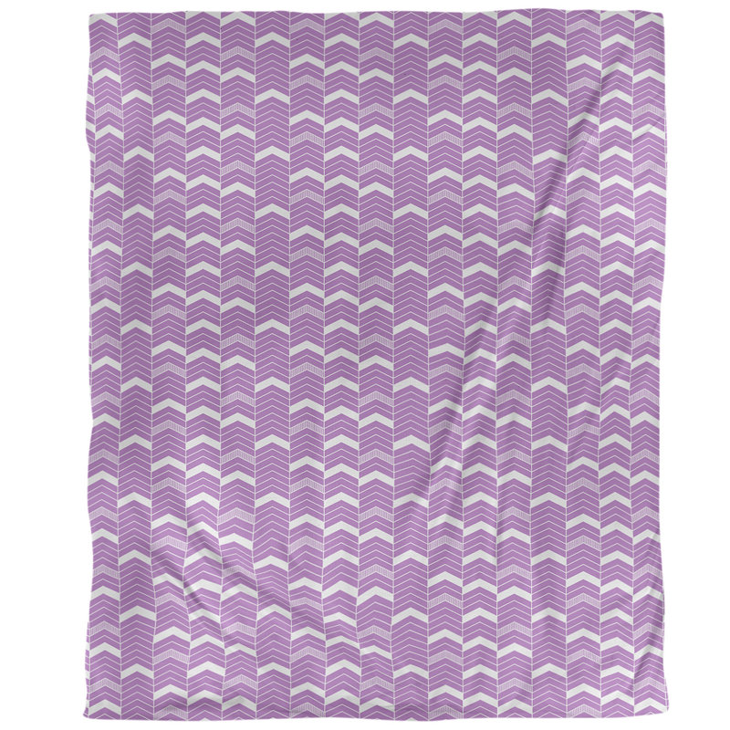 Housse de couette simple Rhonda, Housse de couette pour très grand lit, Microfibre, Violet