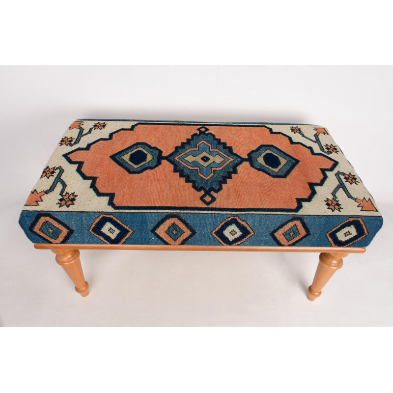 Banc de salle à manger, banc de style bohémien, banc de coiffeuse, banc de fenêtre, banc d'assise, banc de décoration intérieure, banc fabriqué à la main, banc de chambre à coucher