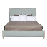 Thom Filicia Home Chatfield California King Upholstered Low Profile Panel Bed
