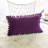 Pom Pom Velvet Pom Pom Velvet Lumbar Pillow Cover-689449380