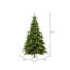 Camdon Lighted Artificial Fir Christmas Tree-1657784717-1657784722
