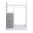 Helen 33.4'' Wide Airmoire with Mirror-1725318993