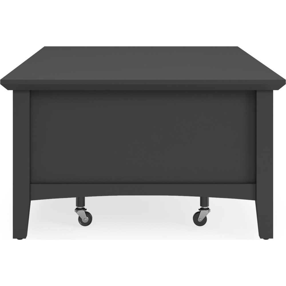 Renee 55" Mahogany Coffee Table, Black