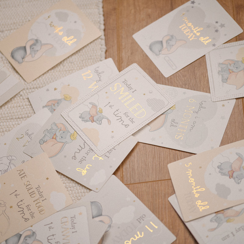 Dumbo Milestone Card Set
