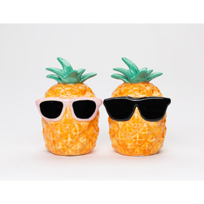 Pineapple Sunglasses Couple Salt And Pepper