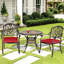 Chaise d'appoint de patio avec coussin Virdi-26703978