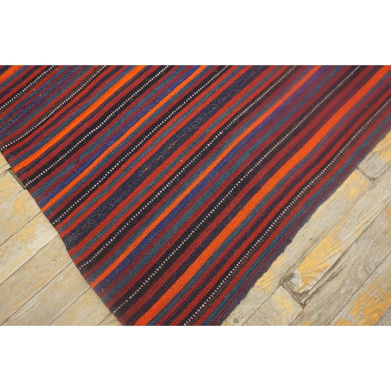 One-of-a-Kind 6'0" x 6'0" Square Flatweave Area Rug