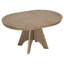Table de salle à manger extensible de 42 à 58 pouces pour 4 6 personnes, style rétro, finition vieillie, table extensible pour 6 personnes, conception rustique, peu encombrante