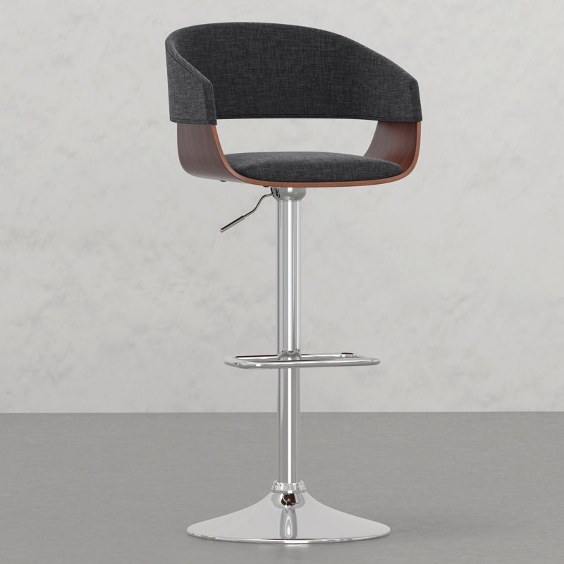 Adjustable Swivel Bar Stool