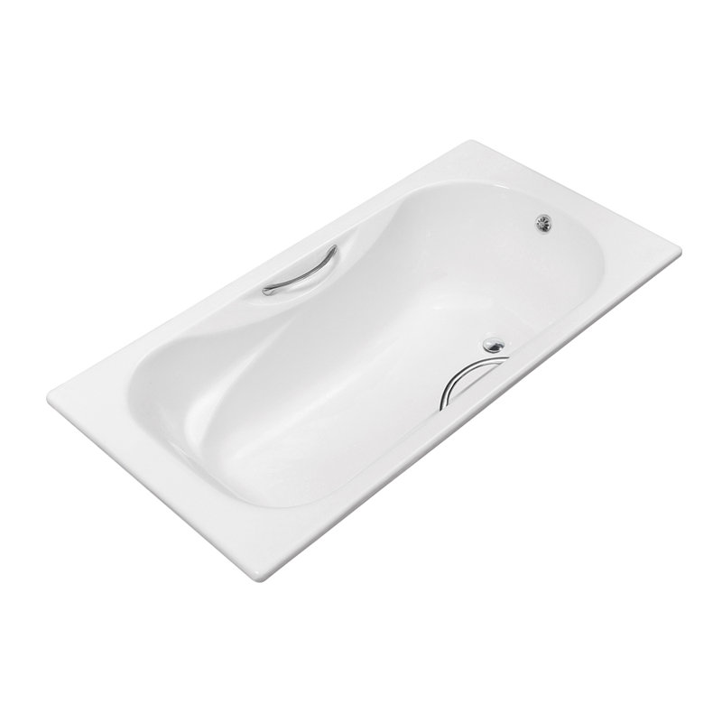 Baignoire de trempage encastrée en fonte 63 po x 30 po