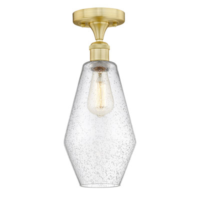 Amylea Glass Semi Flush Mount