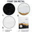Cadeau doré de l'horizon lumineux II - impression murale moderne en métal, impression moderne sur métal-876040849