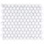 Carrione 1" Hex 10-1/4" x 11-7/8" Porcelain Mosaic Tile