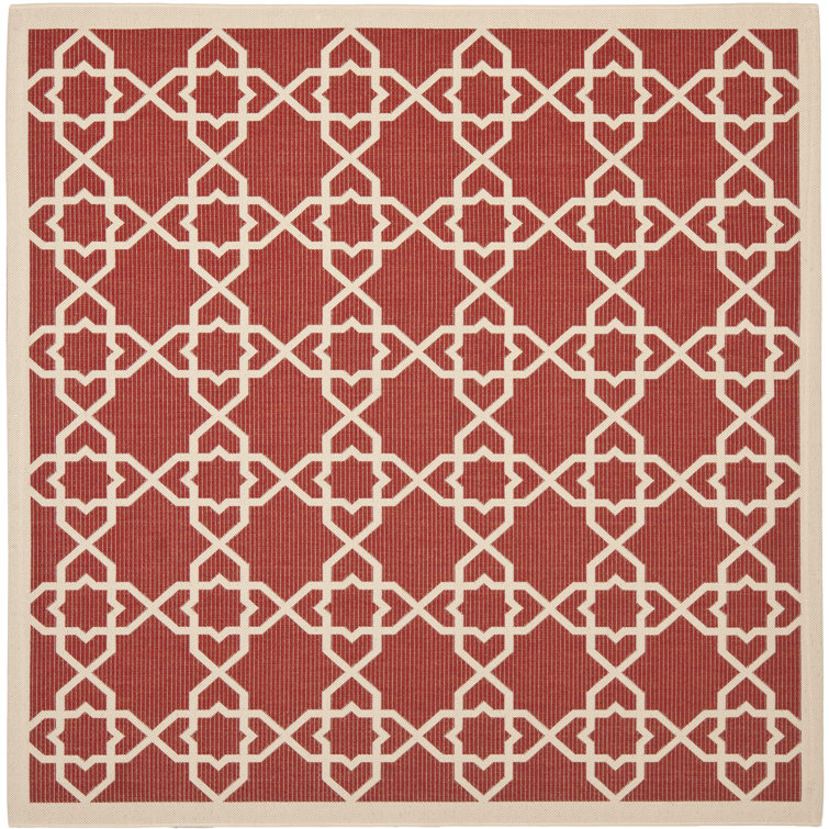 Dirks Performance Geometric Indoor/Outdoor Area Rug